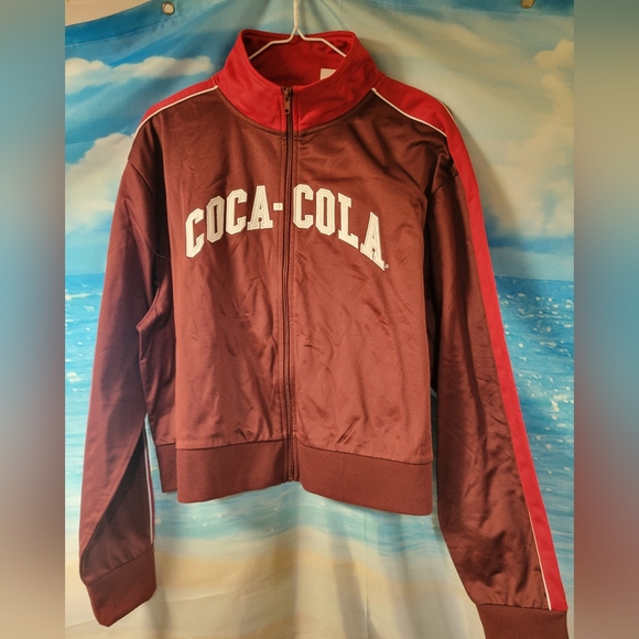Coca-Cola NWT Track Jacket‎ Sample Piece Size 1X - Picture 1 of 6